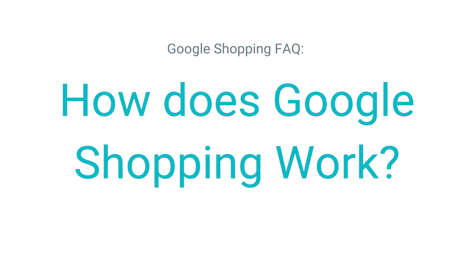 How does Google Shopping work? Bidnamic US